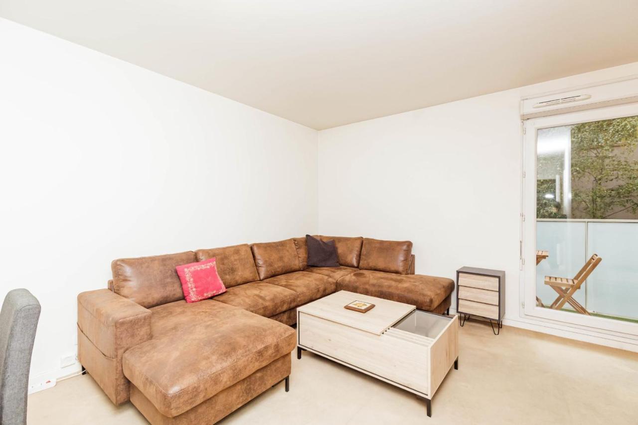 Bright 68 M2 Apartment Near The Stade De France Обервилье Экстерьер фото