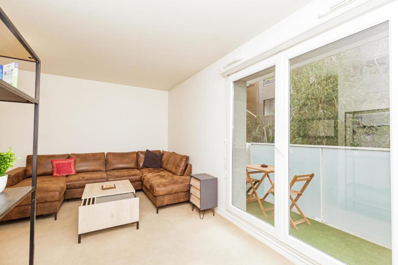 Bright 68 M2 Apartment Near The Stade De France Обервилье Экстерьер фото