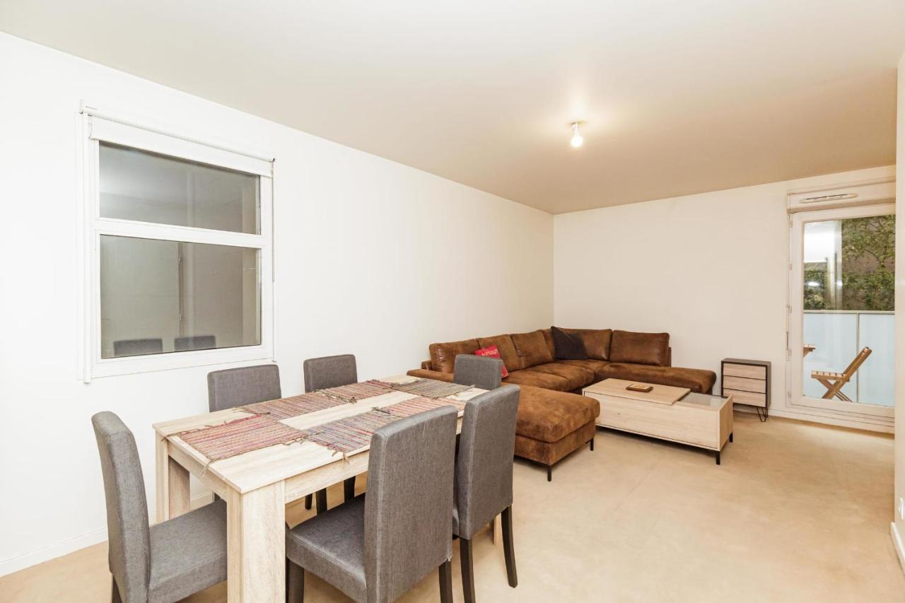 Bright 68 M2 Apartment Near The Stade De France Обервилье Экстерьер фото