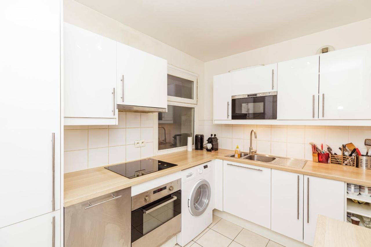 Bright 68 M2 Apartment Near The Stade De France Обервилье Экстерьер фото