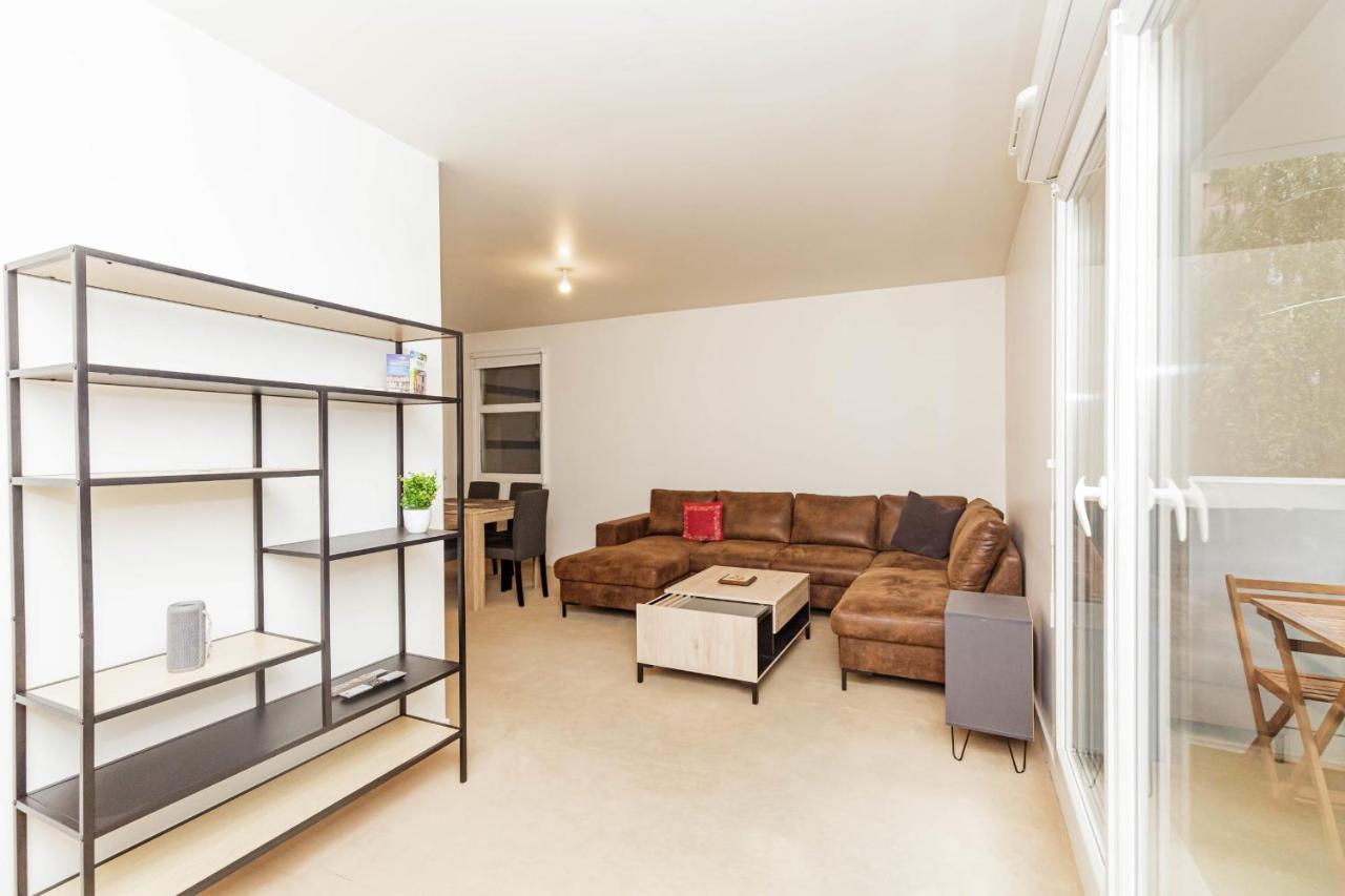 Bright 68 M2 Apartment Near The Stade De France Обервилье Экстерьер фото